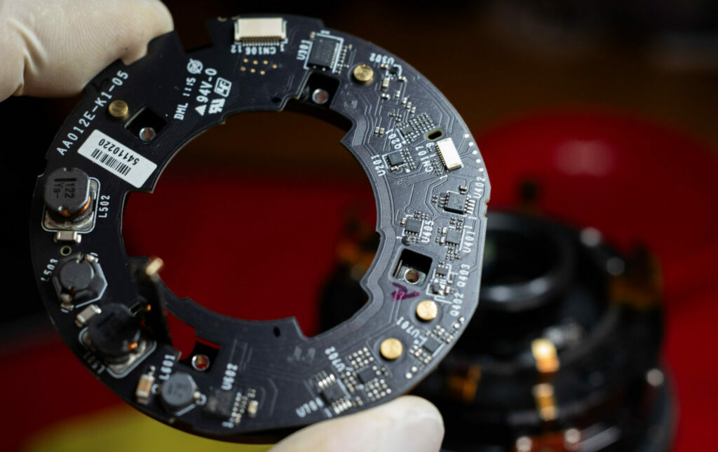 Démontage d'un Tamron SP 24-70mm Di VC USD G2 f/2.8 pour déblocage de la bague de zoom